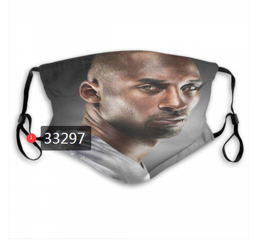 2021 NBA Los Angeles Lakers #24 kobe bryant 33297 Dust mask with filter->nba dust mask->Sports Accessory